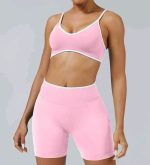 Sports bra and Quick Dry Shorts Set - Image 2