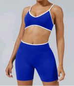 Sports bra and Quick Dry Shorts Set